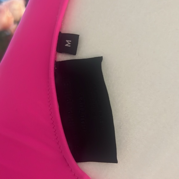 PHILIPP PLEIN bright pink Monokini swim suit one piece size M - Picture 5 of 5